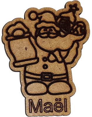 Magnet - Père Noël personnalisable